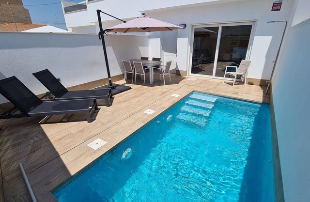 Casa Luz Solar in Lo Pagan modern, comfortable house with private pool