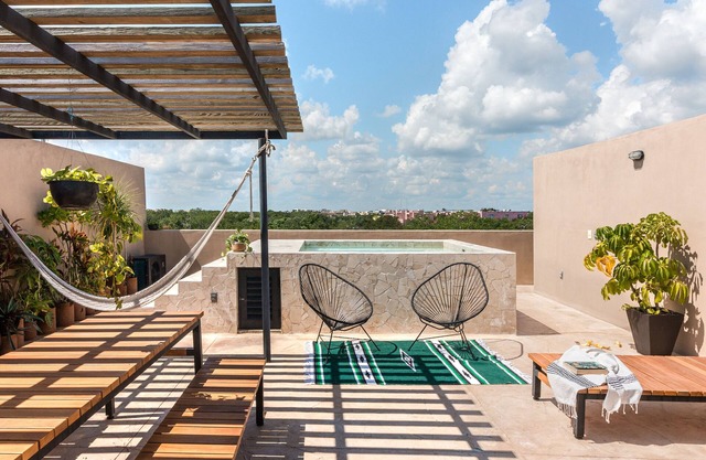 Casa Madera Tulum - PH mit privatem Pool und Grill, 10 Minuten vom Strand entfernt.