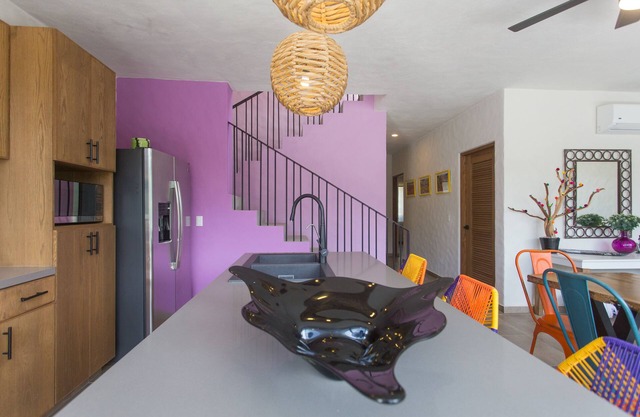 Luxus-Penthouse mit Dachterrasse, Bar und Whirlpool