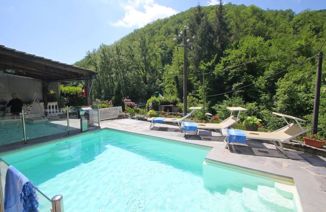 Casa Maresa in der Garfagnana, 6 Personen, WLAN, Privatpool, Garten