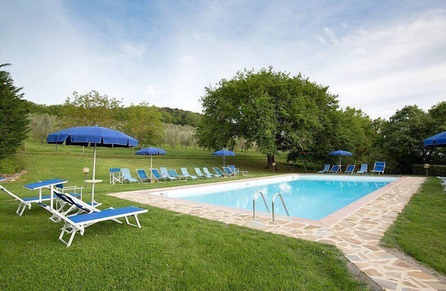 Casa Salvia F: Eine Wohnung im charakteristischen Stil der toskanischen Landschaft.