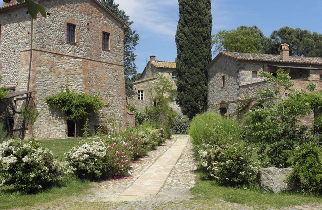 Casa Torretta in Bauernhaus Borgo Santa Maria