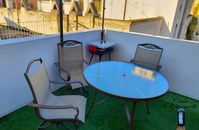 Casa Visconti - Penthouse mit Barbecue-Terrasse - Deluxe Large & Private Loft Suite