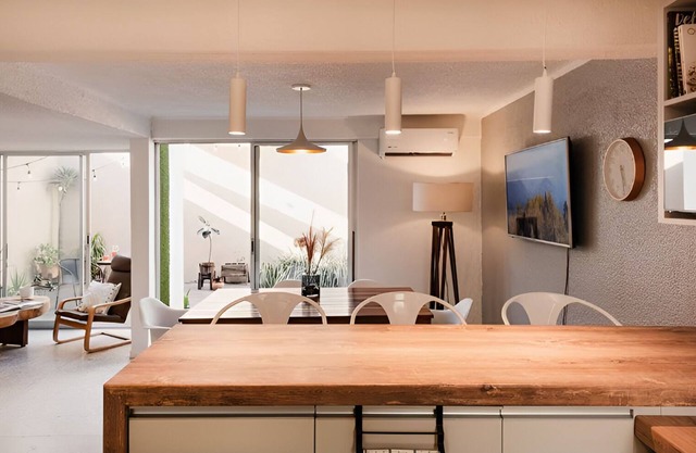 Casa Woolf con aire acondicionado