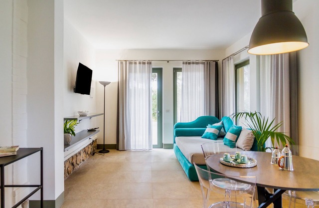 Ferienwohnung 'Appartamento 2' mit privater Terrasse, Gemeinschaftsgarten und Klimaanlage