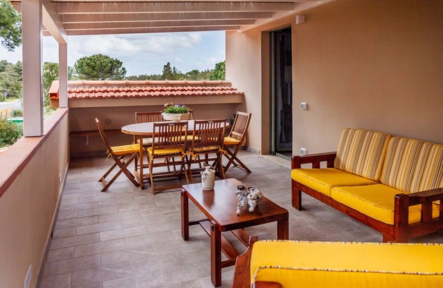 Ferienwohnung 'Appartamento 4' mit Privatterrasse, Gemeinschaftsgarten und Klimaanlage