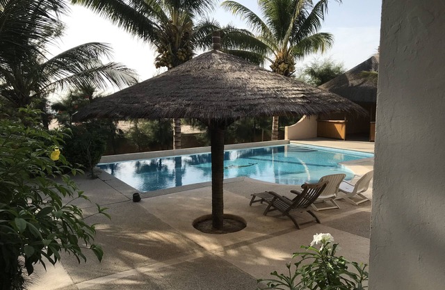 Case Typique Sénégalaise vue mer
