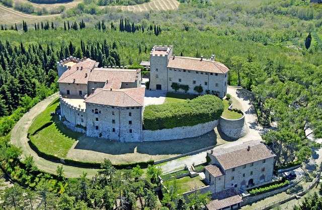 Castello di Montegiove restauriert Schloss Olive Mill, Moraiolo