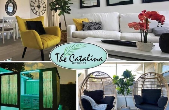 CATALINA RETREAT★★★★★ 4. NEAR BEACHES / PGA / DOWNTOWN / ROGER DEAN/HOT TUB