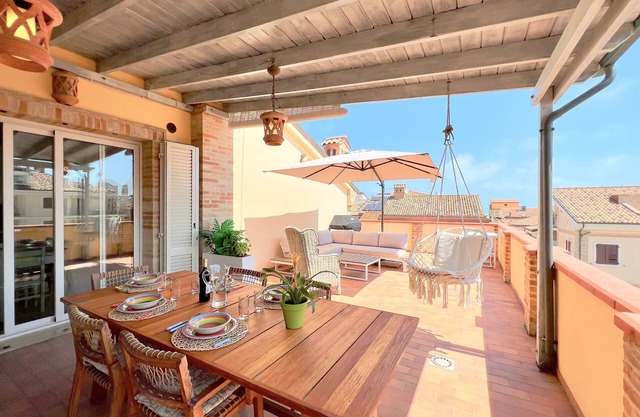CAYO RICO [im Zentrum am MEER] Terrasse, Klima, BBQ