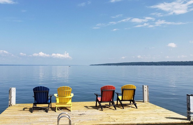 Cayuga Lake Renovated Quiet Home on Waterfront Property in Sheldrake