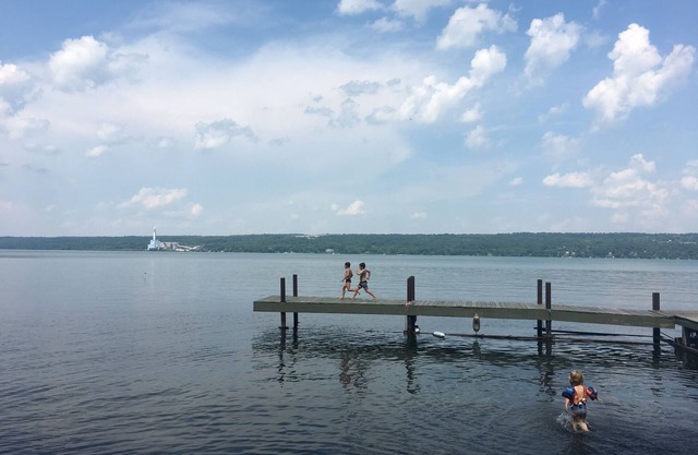Cayuga Lake Waterfront Property schläft 85+ auf 4 Hektar!