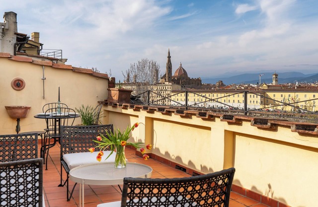 Cellini Luxus - Terrasse Auf Florenz