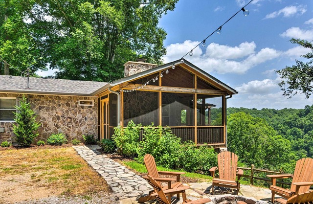 NEW! Baxter Hideaway: Screened Porch, Lake Views!
