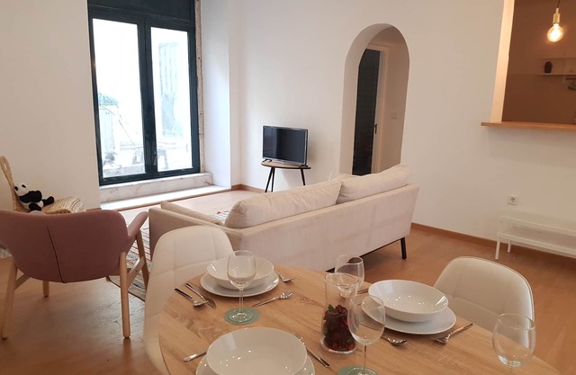 Zentrale und moderne Wohnung in einem restaurierten Chalet