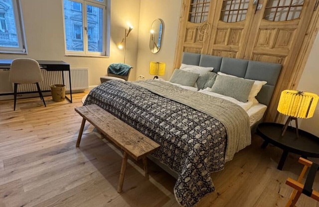 Central city-apartment for four people.