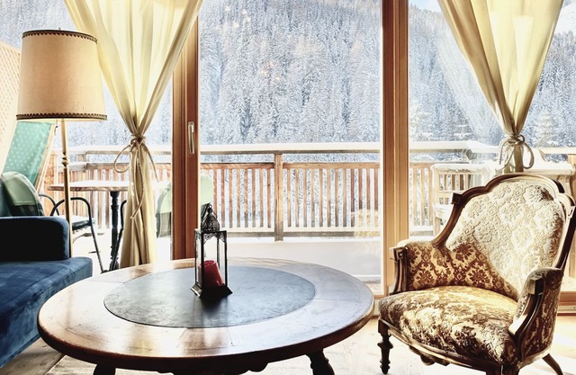 Apartment für 3 Personen mit Terrasse und Parkplatz - 700 mt von den Liften