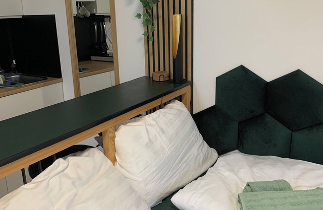 Zentrales Studio, nur 5 Geh-Minuten von der Gondelstation entfernt.