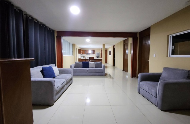 Centrally located and quiet.
