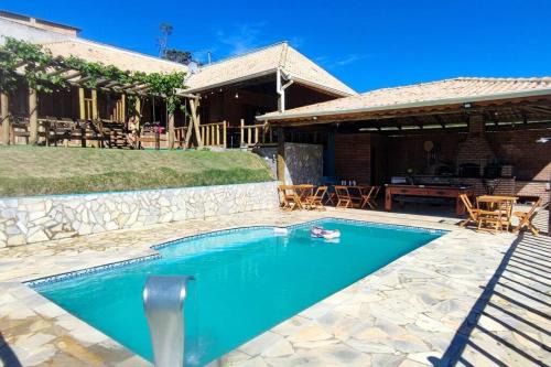 Chácara Raio - Refúgio Rústico-Piscina Climatizada