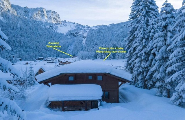 Landhaus, 3te Etage, kamin oder ofen für holz, fernseher, 170m², Morzine