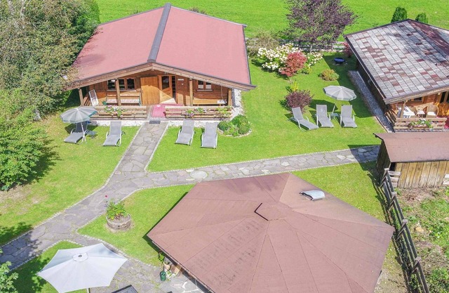 Chalet / Apartment mit Gartenblick im Gartenhotel Rosenhof bei Kitzbühel