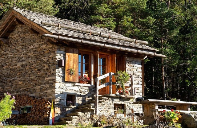 Chalet Atmosfera Res Albert mit Bergblick, WLAN und Garten