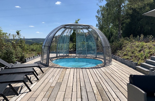 Country chalet pool & garden 4pers