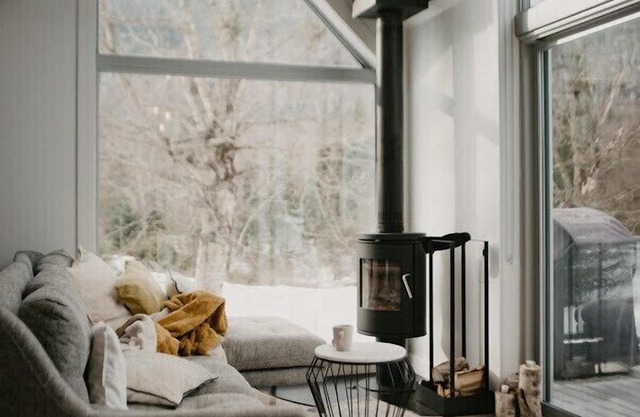 Chalet de style scandinave en pleine nature