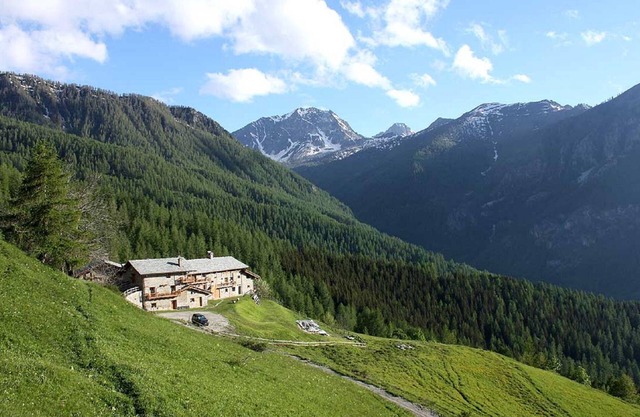 Chalet 'Civico 6' mit Bergblick, Gemeinschaftsgarten und WLAN