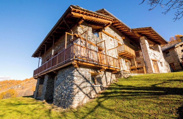 Chalet 'Civico 9' mit Bergblick, Gemeinschaftsgarten und WLAN