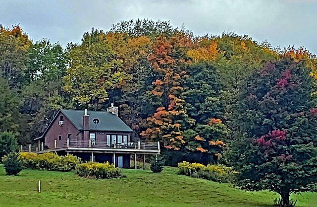 Chalet in der Nähe von Ellicottville, NY mit atemberaubender Aussicht.
