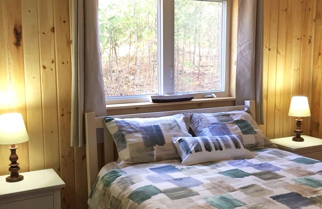 Chalet directly on the lake, central storage, incl. access to private island
