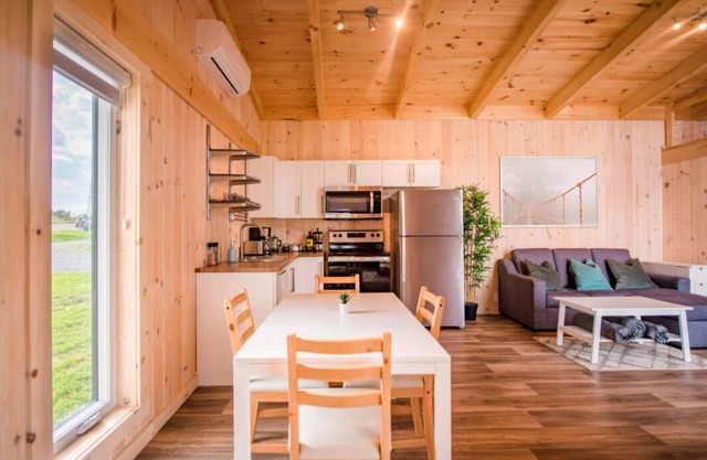 Chalet Double Avant vue sur la mer