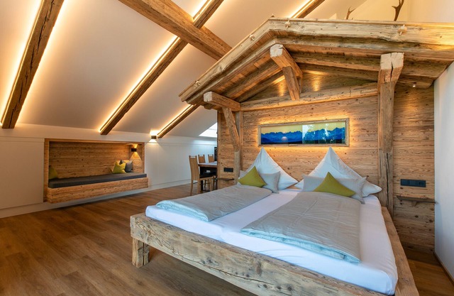 Chalet 'Hochsitz' mit Bergblick, Wi-Fi und Klimaanlage