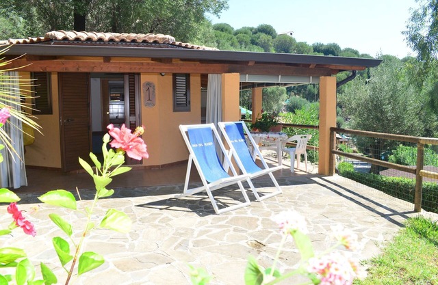 Chalet im Cilento mit Pool mit Meerblick