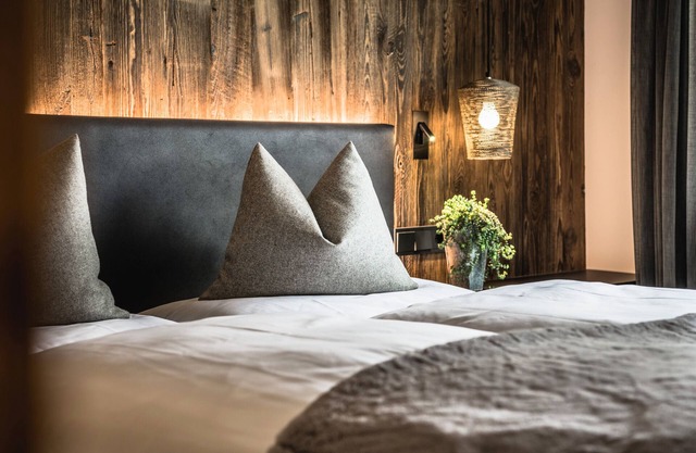 Chalet 'L Piz Dolomites' mit Bergblick, privater Terrasse und WLAN