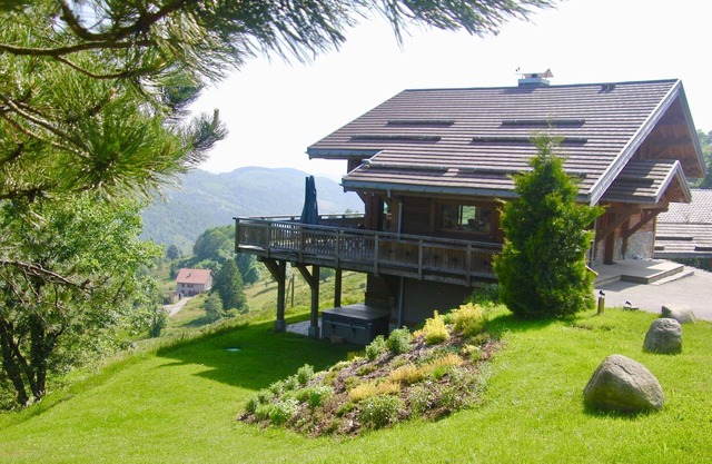 Le Paradis Blanc: Luxuriöses Chalet mit Sauna und Spa. Atemberaubende Aussicht ...