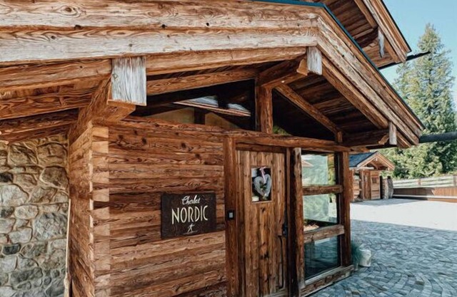 Chalet nórdico moderno retiro
