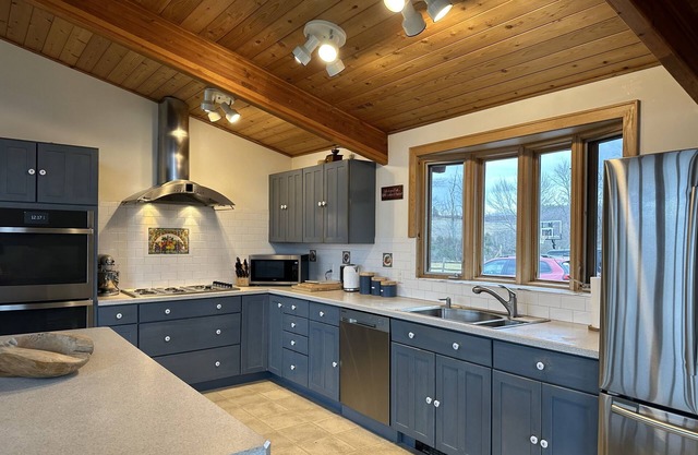 Chalet on 20 acres with beautiful views from every room.