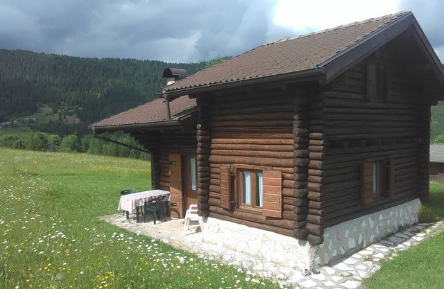 Hütte / Chalet mitten im Grünen in der Nähe von Radwegen (MTB)