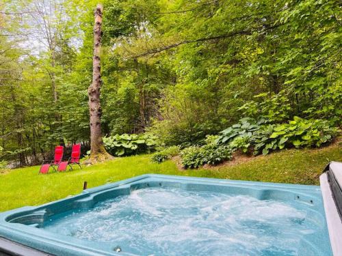 Chalet tout inclus avec SPA près du Mont Orford