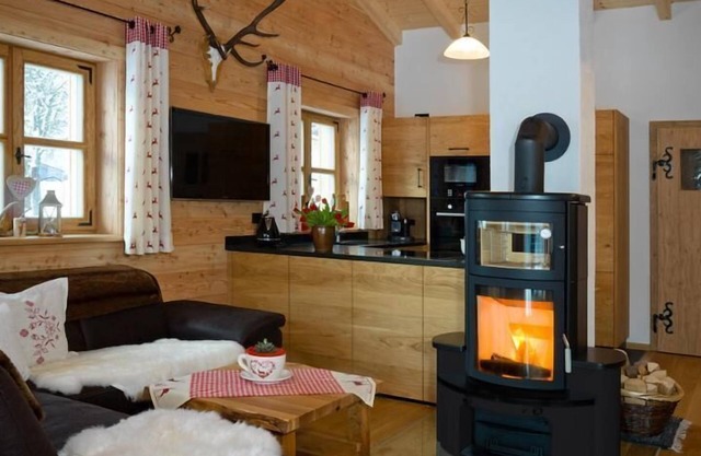 Chalet mit Sauna und Freisitz