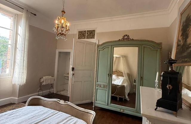 Chambre Bordeaux im Château Lestéous