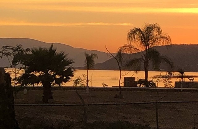 Chapala house in front of the lake