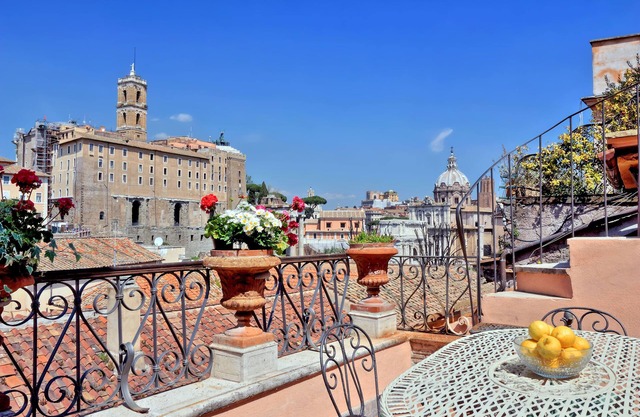 CHARME FORO ROMANO LUXUSTERRASSE
