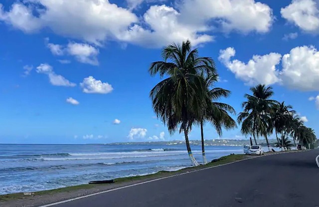 Charming 2-bedroom condo with WiFi, AC in amazing tropical Aguada, Puerto Rico
