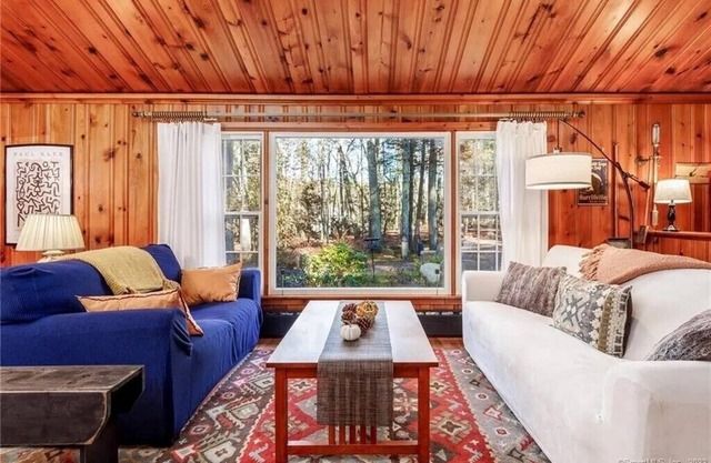 Charming 2-bedroom cottage on 7 acres of woods in Putnam with AC, WiFi