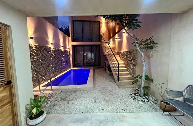 Charming 2-bedroom house with AC, WiFi in superb Mérida