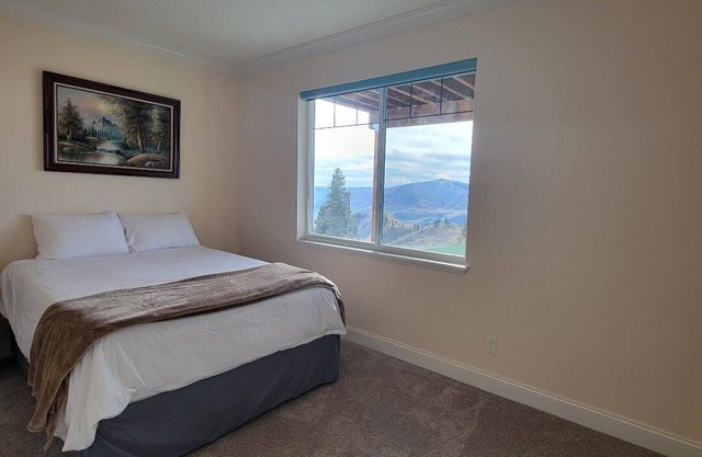 Charming 2-bedroom house in delightful Chelan with WiFi Helicopter tours, view